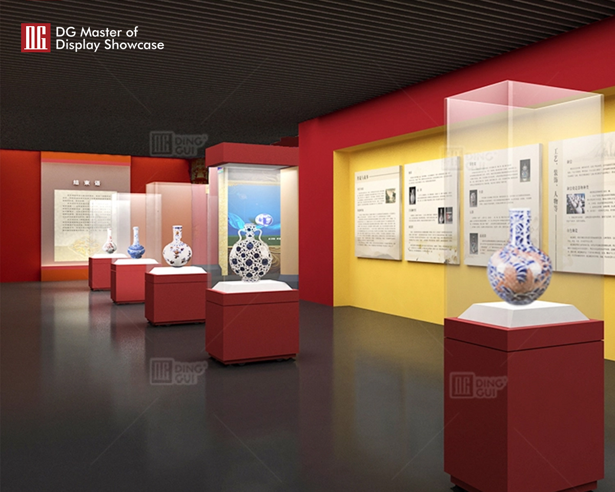 DG Display Showcase | one stop solution Constant temperature and humidity museum showcases manufacturer 9