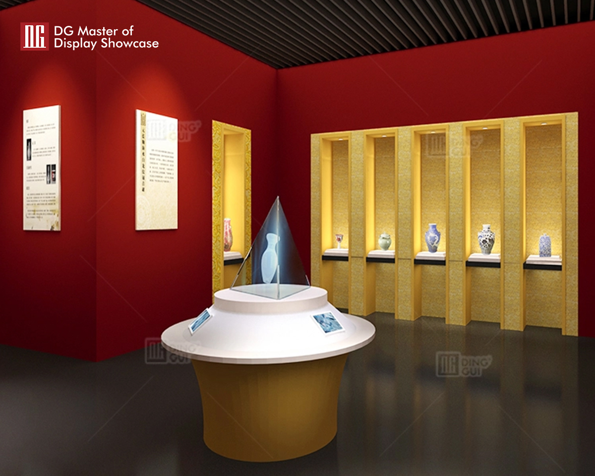 DG Display Showcase | one stop solution Constant temperature and humidity museum showcases manufacturer 8