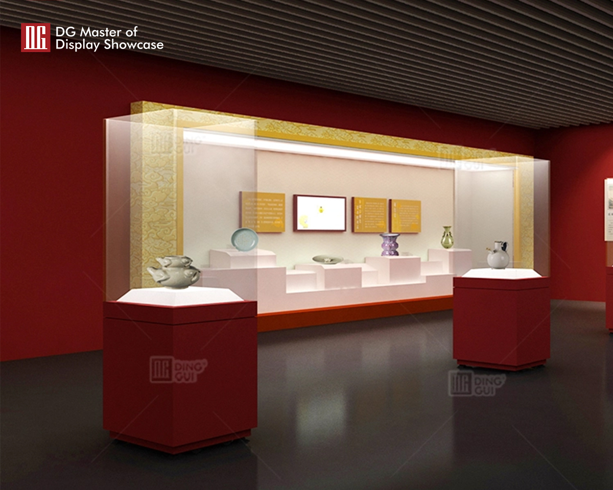 DG Display Showcase | one stop solution Constant temperature and humidity museum showcases manufacturer 10