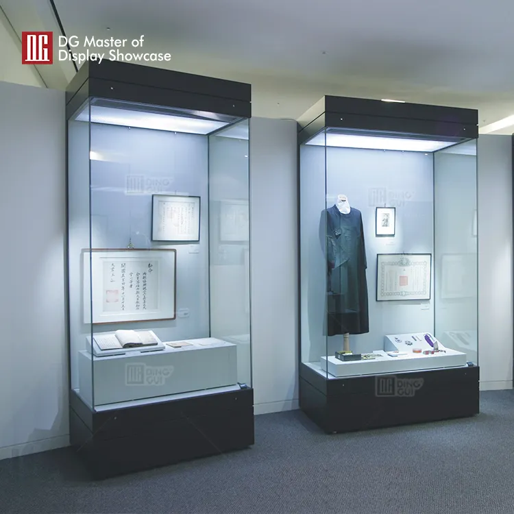 best price custom museum shwocase dispaly top brand | DG Display Showcase 4