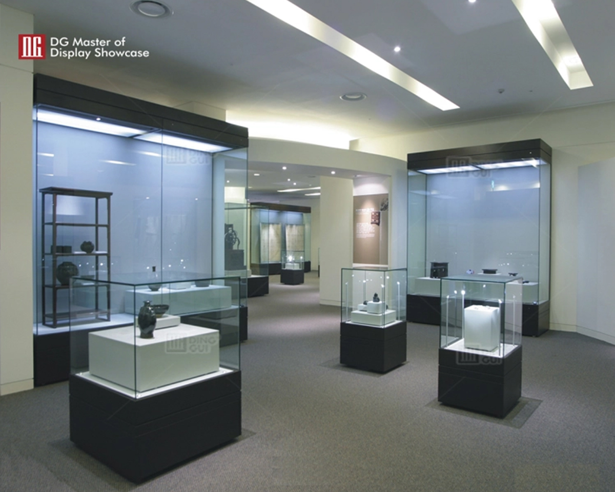 best price custom museum shwocase dispaly top brand | DG Display Showcase 7