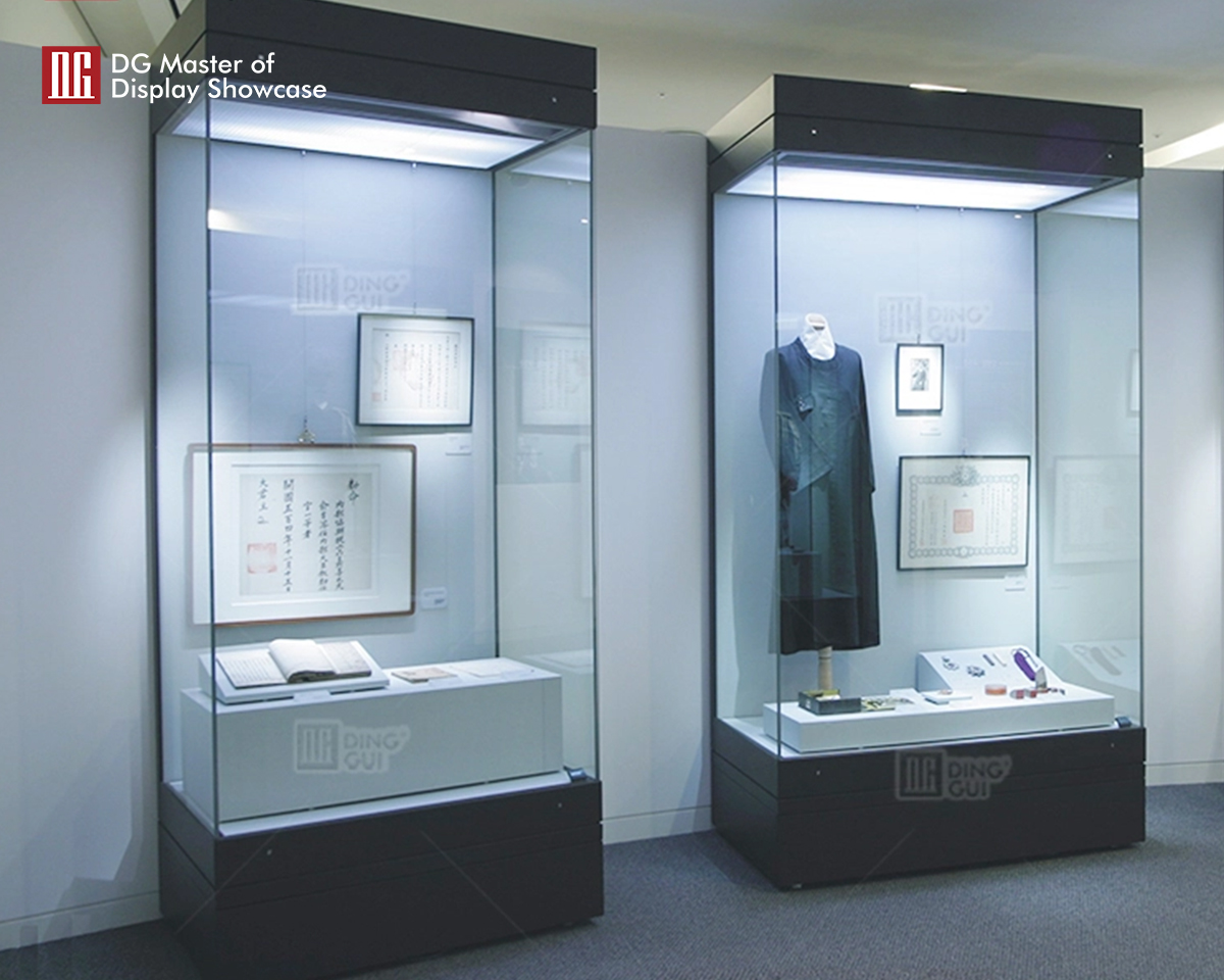 best price custom museum shwocase dispaly top brand | DG Display Showcase 10