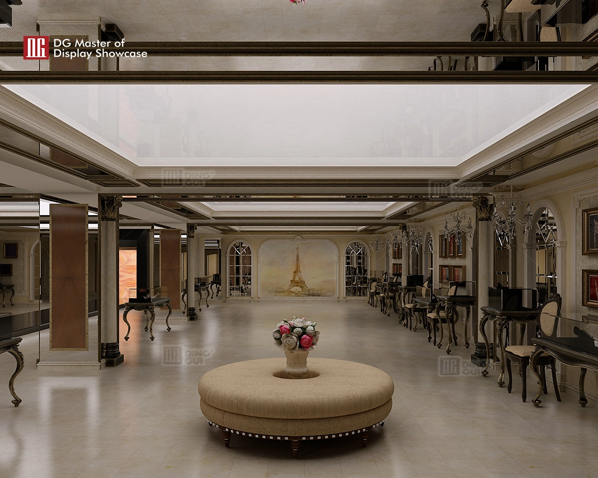 DG Showcase museum exhibition showcases antique decorative display cabinet manufacturer 1