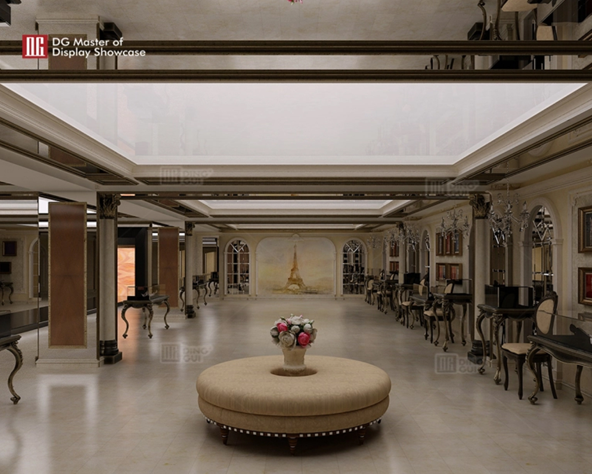 DG Showcase museum exhibition showcases antique decorative display cabinet manufacturer 6