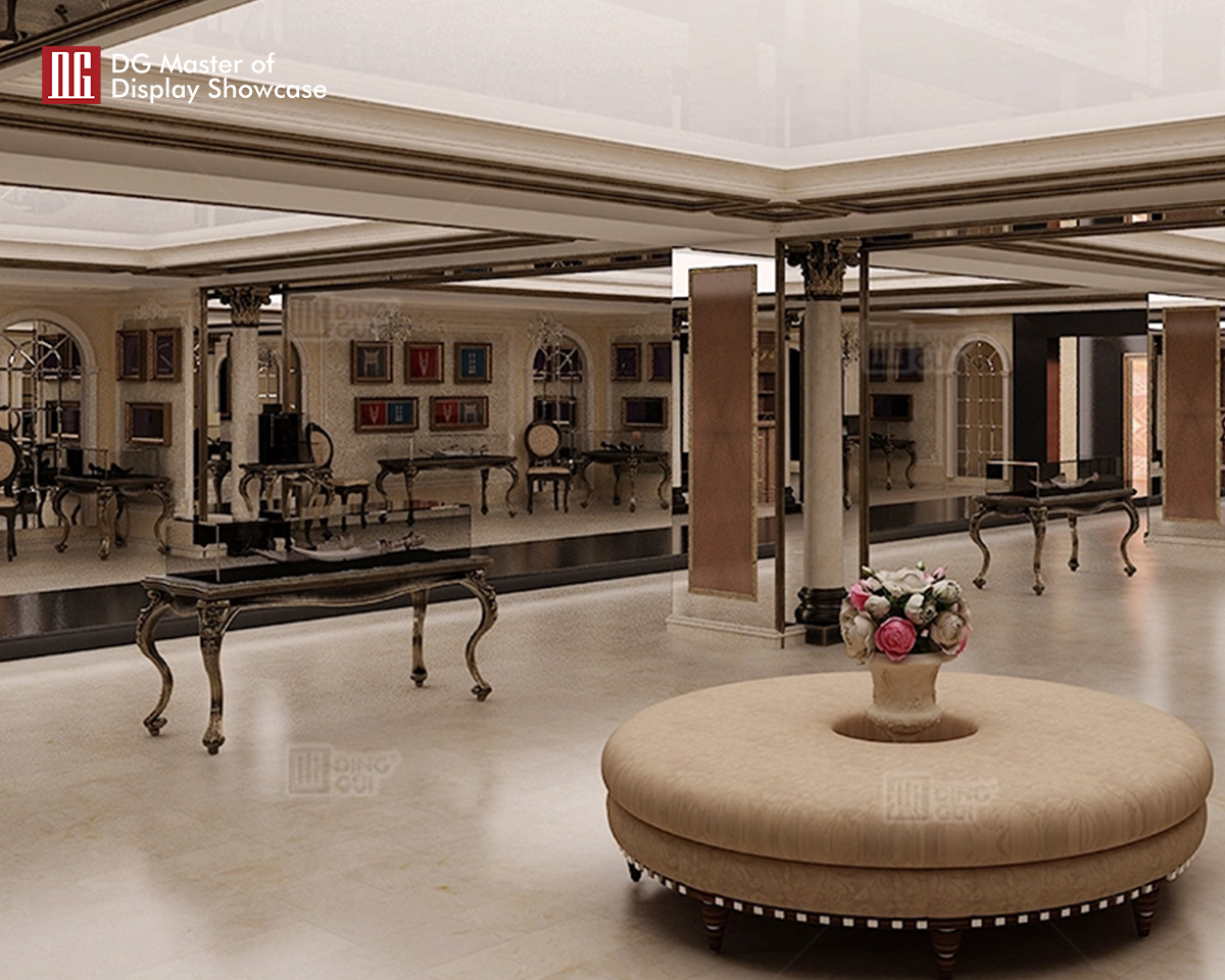 DG Showcase museum exhibition showcases antique decorative display cabinet manufacturer 7