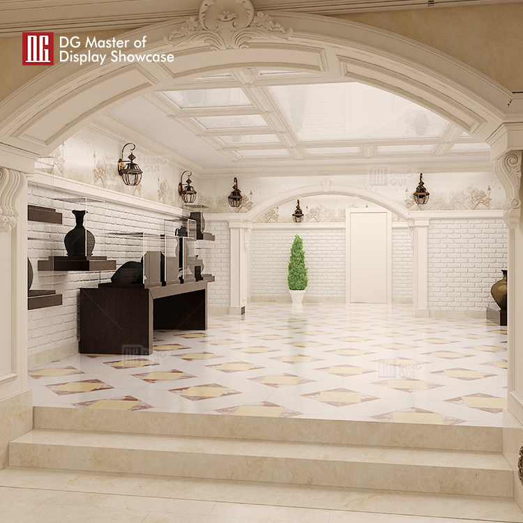 Custom Constant temperature and humidity museum showcases with custom services Manufacturer | DG Display Showcase 8