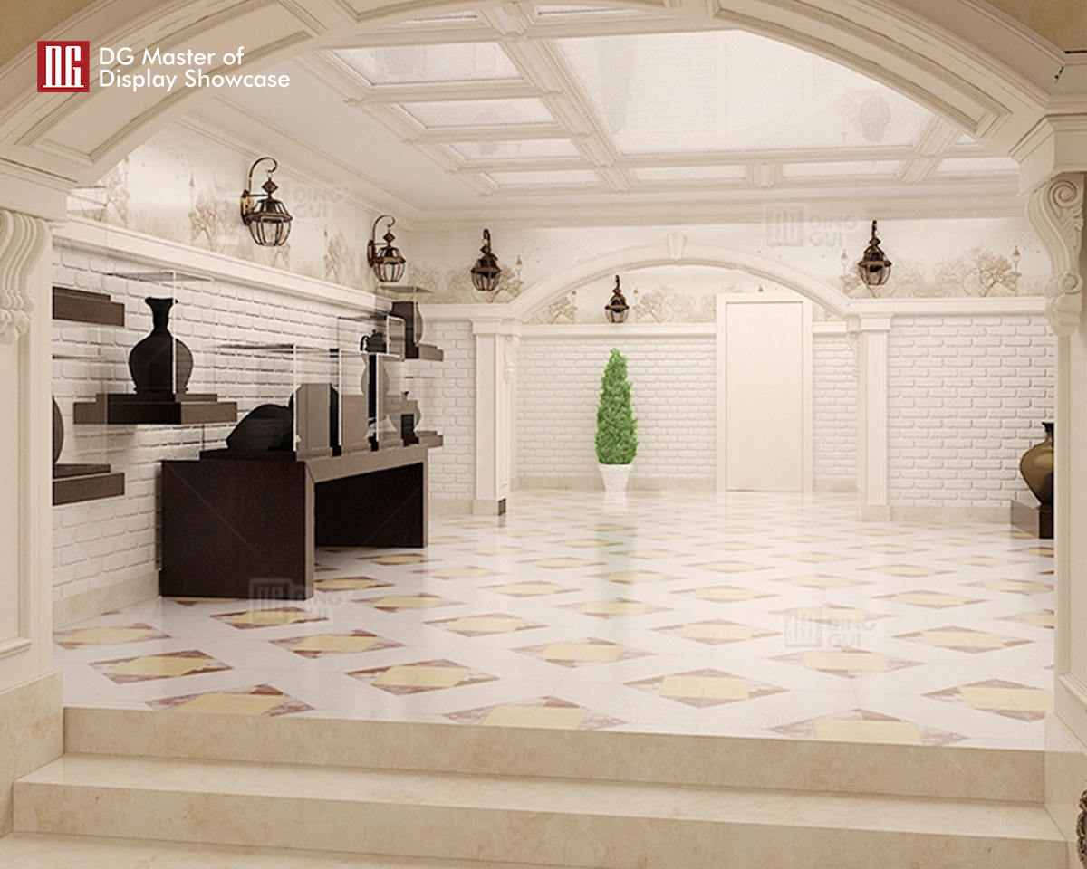 DG Showcase museum exhibition showcases antique decorative display cabinet manufacturer 9