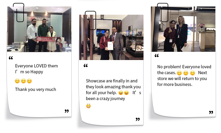 DG Showcase Luxury Optical Display Showcase White Wooden Sunglass Manufacturer 17