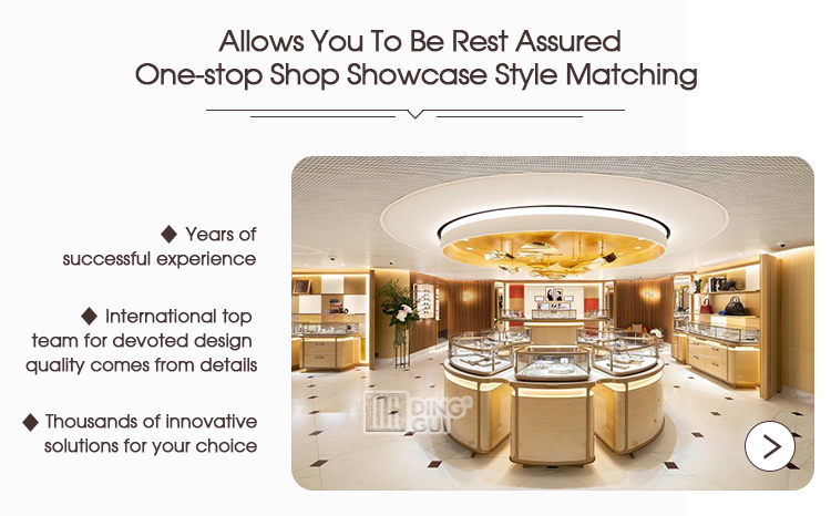 DG Showcase Luxury Optical Display Showcase White Wooden Sunglass Manufacturer 12