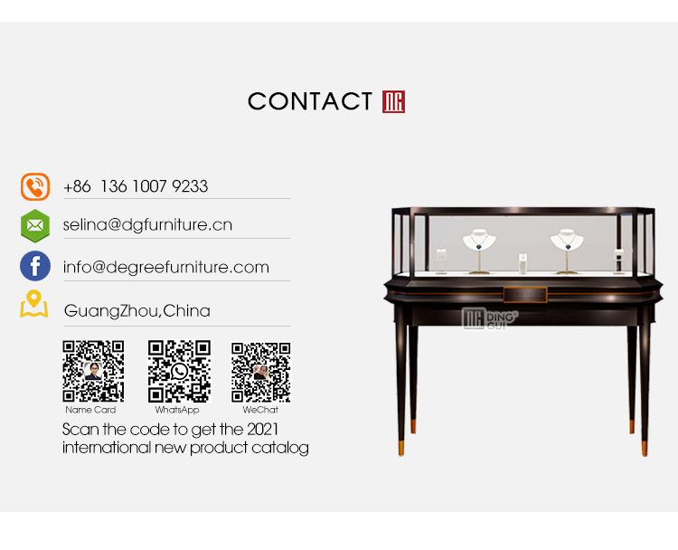 DG Showcase Luxury Optical Display Showcase White Wooden Sunglass Manufacturer 24