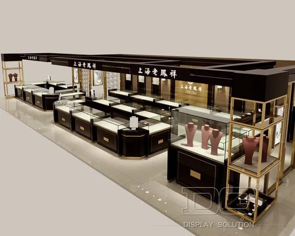 DG Showcase Custom Jewellery Showcase Furniture Modern Design Manufacturer Company 1