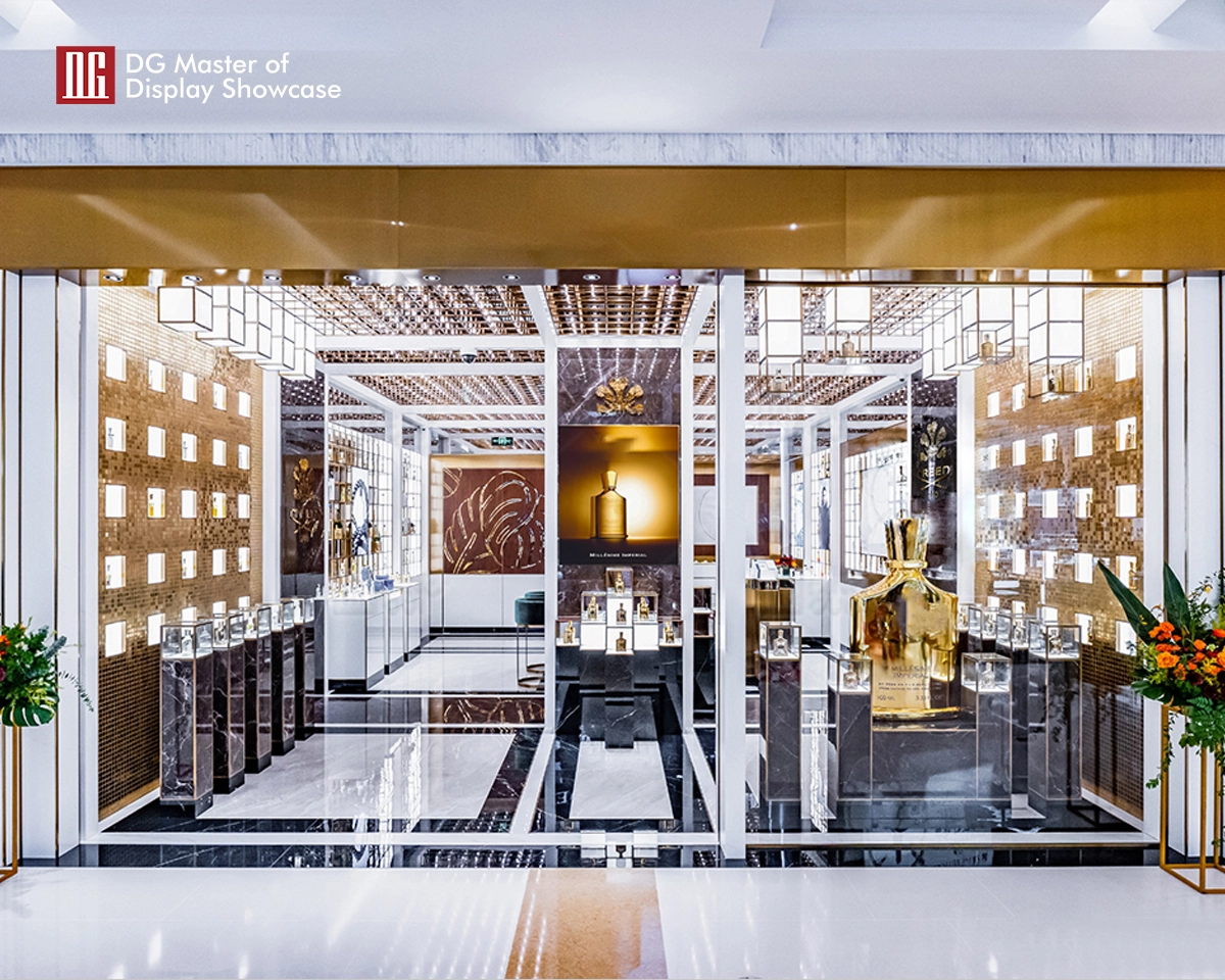 DG Display Showcase Luxury Perfume Display Case 1