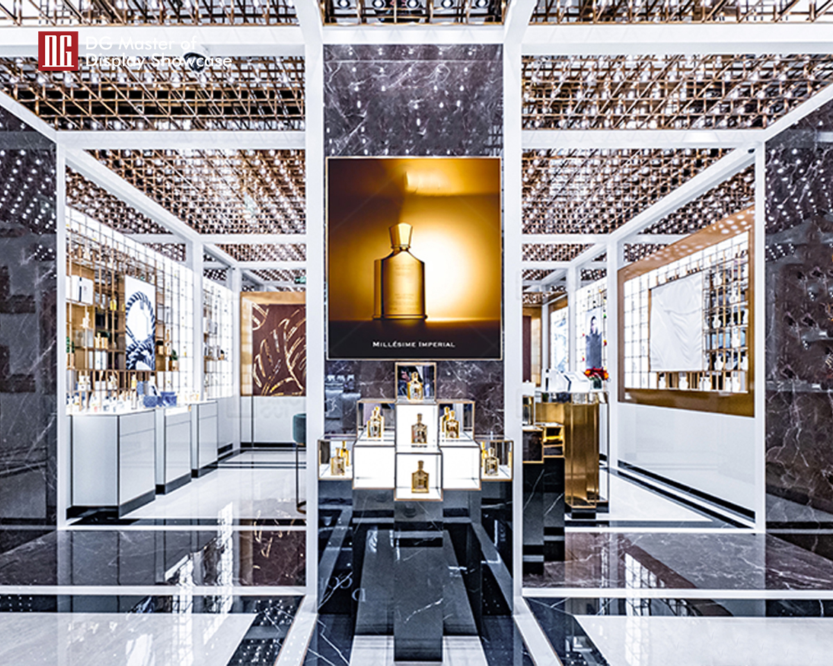 DG Display Showcase Luxury Perfume Display Case 8