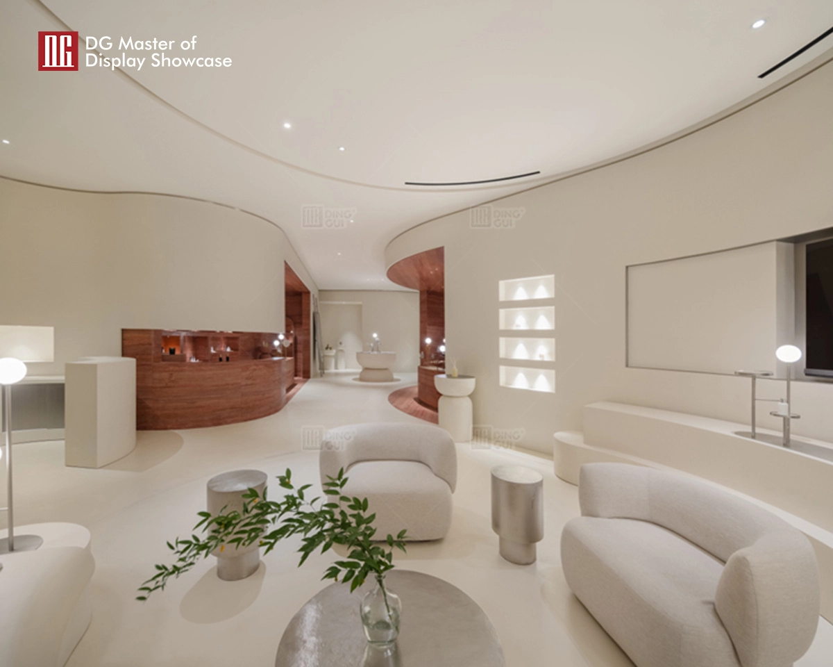 DG Showcase Best Perfume Display Showcase For Luxury Store Interior Design 1