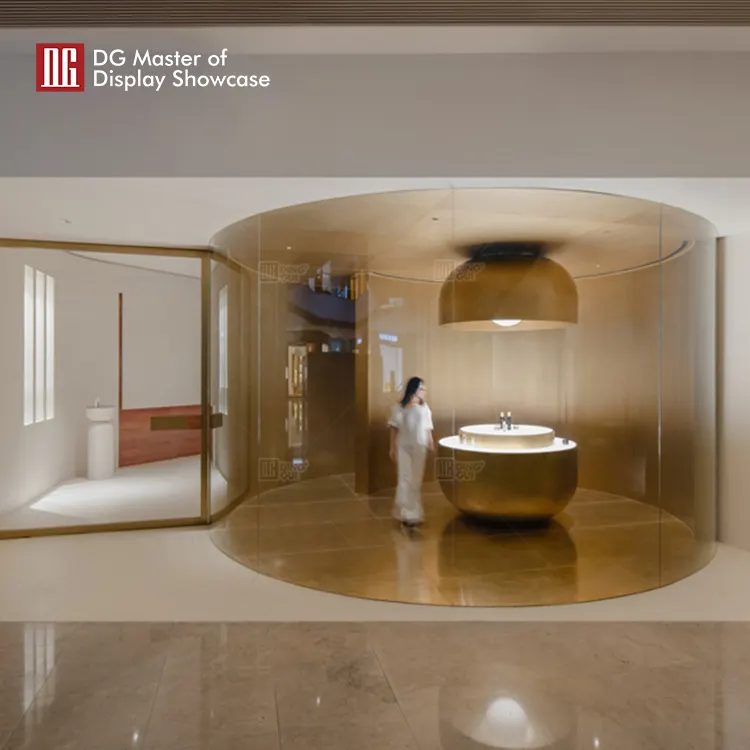 high end perfume display cases factory | DG Display Showcase 5