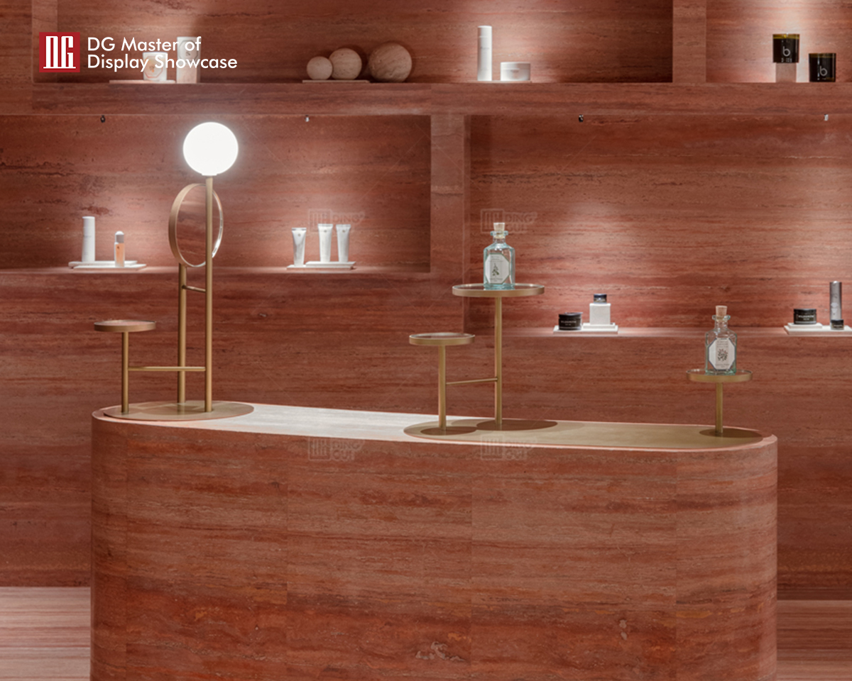 high end perfume display cases factory | DG Display Showcase 8