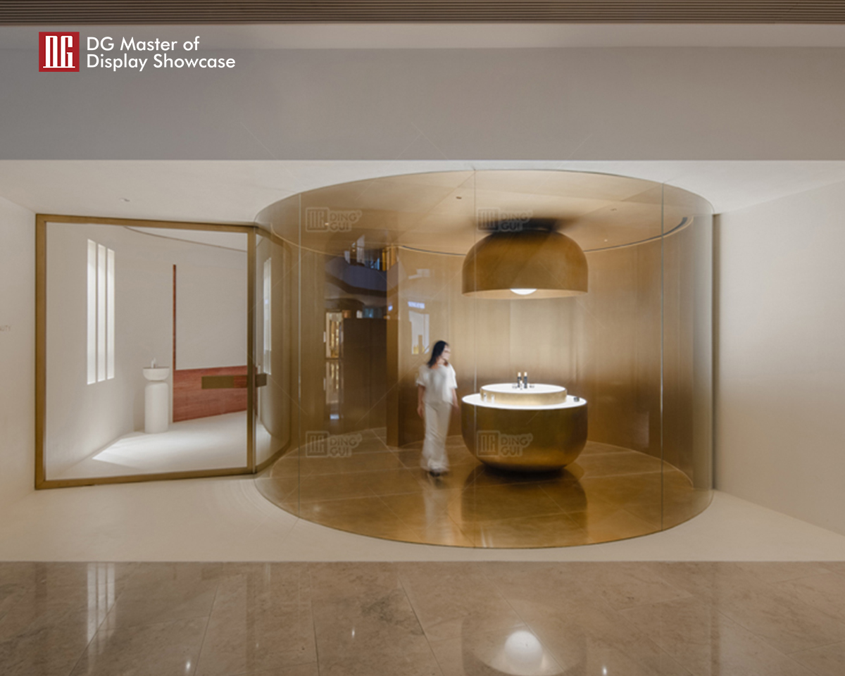 high end perfume display cases factory | DG Display Showcase 10