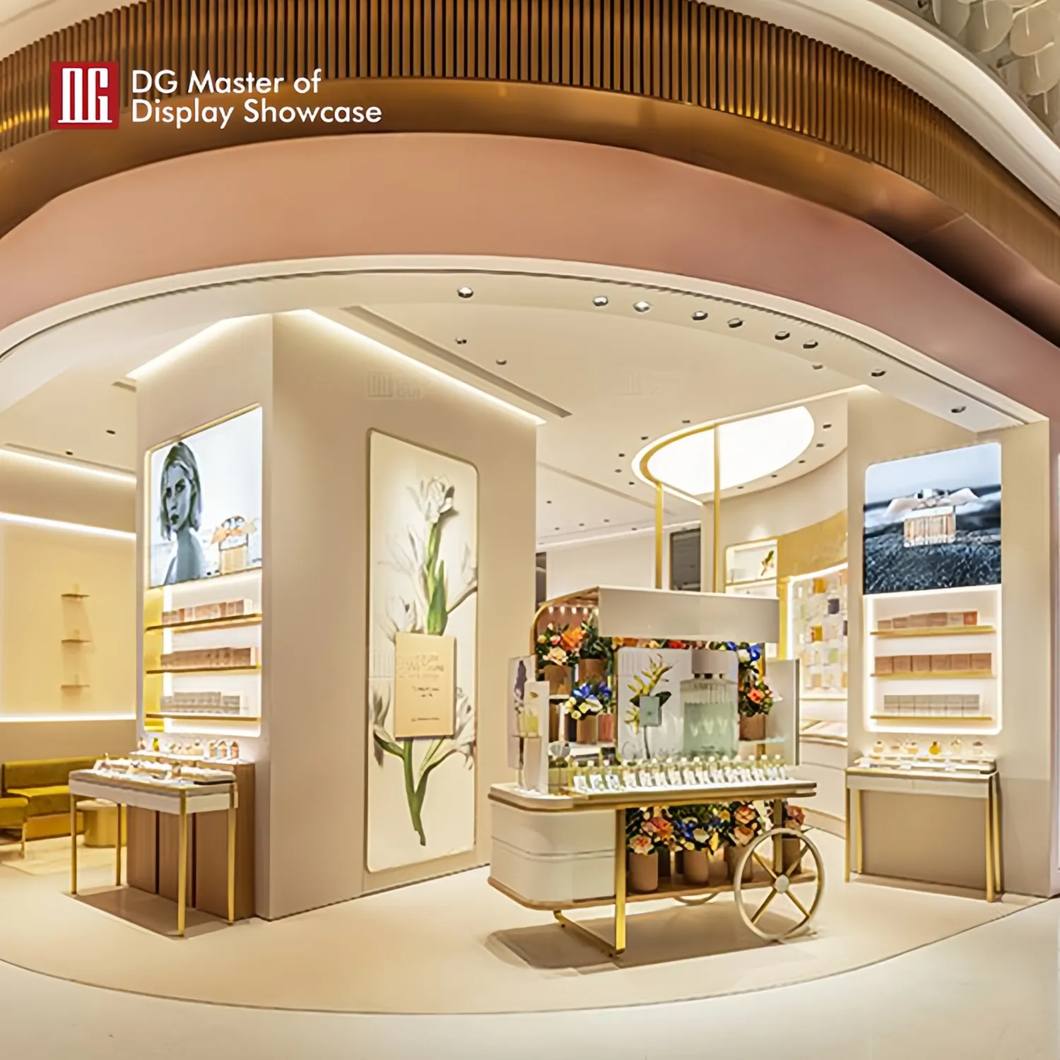 luxury perfume display at Wholesale Prices | DG Display Showcase 2