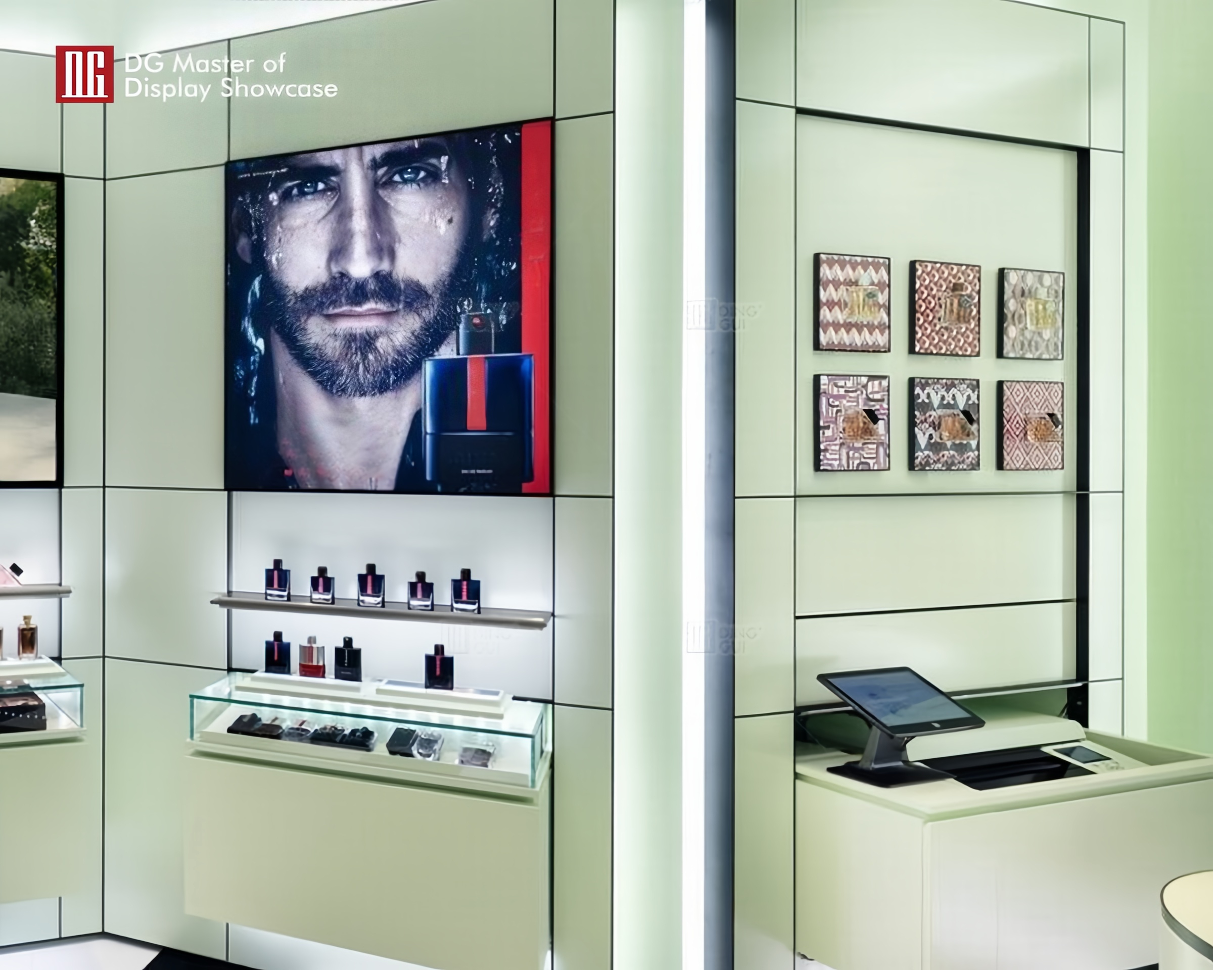 DG Showcase Perfume Display Showcase Design Manufacturer 10