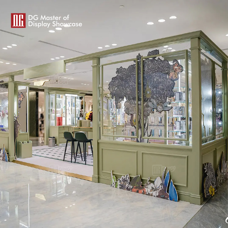 personalized perfume storage case design solution | DG Display Showcase 8