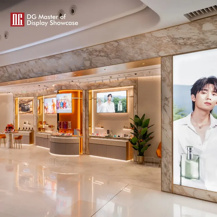 Luxurious Perfume Showcase Factory: High-End, Organized Design 5