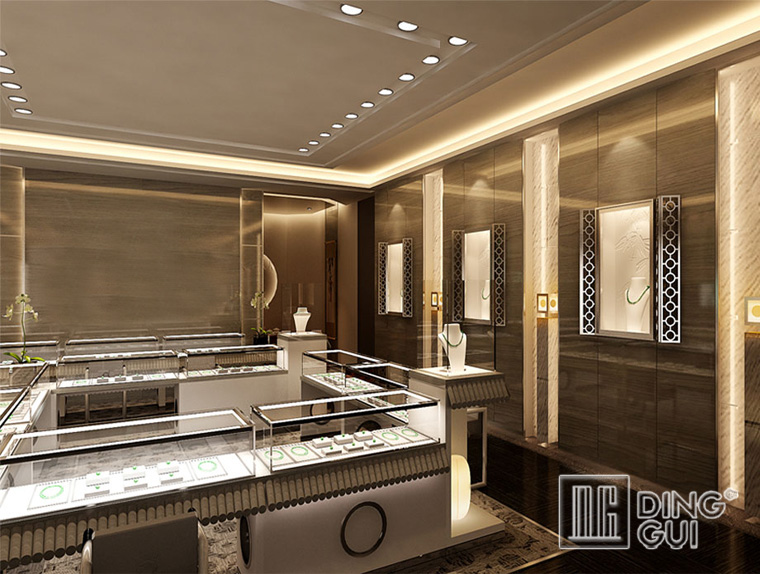 DG Showcase custom jewelry display showcase China manufacturers direct sale 4