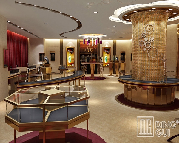 Fully Utilize jewellery layout design To Enhance Your Business | DG Display Showcase