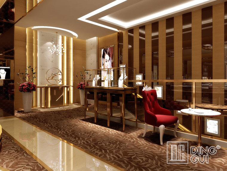 DG Showcase Smykkemontre i elegant kvalitet til salg 4