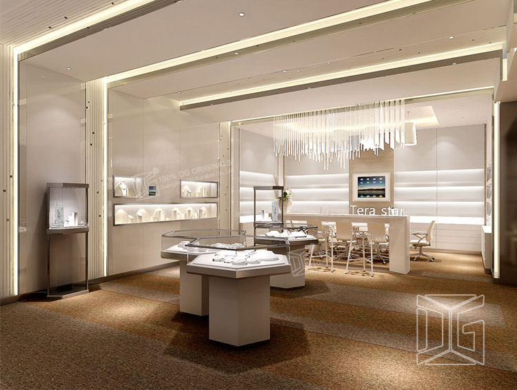  Kreative design sorte cirkulære smykkedisplays