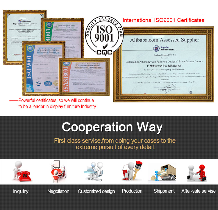 DG Showcase High Quality Jewelry Display Cabinet Exquisite Window Showcase 11