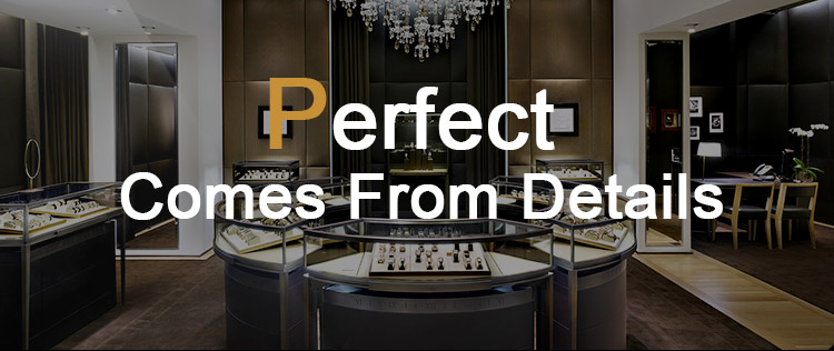 DG Showcase High Quality Jewelry Display Cabinet Exquisite Window Showcase 6