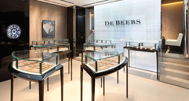 Black Sit Down Jewelry Display Case