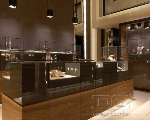 Βιτρίνα κοσμημάτων πολυτελείας DG Showcase Design Shop Jewelry Shop προς πώληση 1