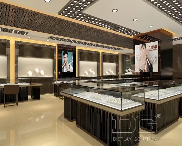 DG Display Showcase | customized commercial jewelry display cases manufacturer 2