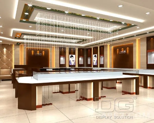 Κατασκευαστής βιτρίνας κοσμημάτων σχεδιασμού μόδας DG Showcase 1