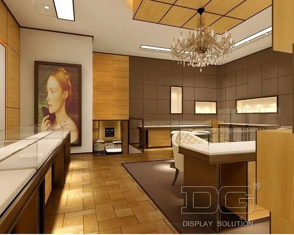 DG Showcase Κοσμηματοπωλείο Σχεδιασμός Βιτρίνας Τελευταία Εταιρεία Σχεδιασμού 1
