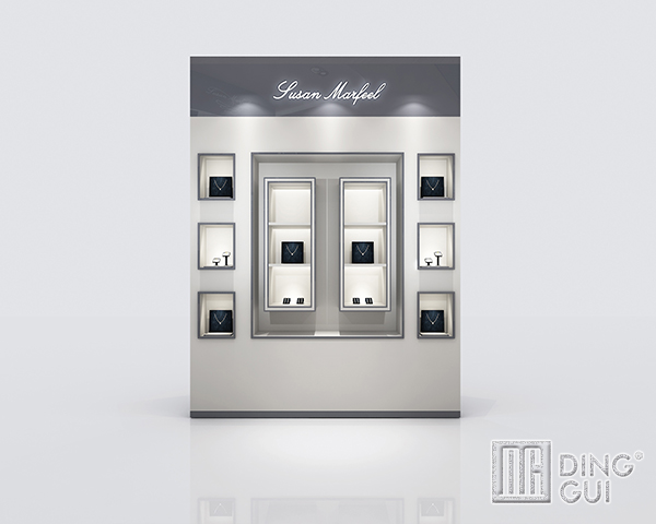 DG Showcase Moderne Smykkeudstilling med Specialdesign Møbeldesign af Høj Kvalitet 6