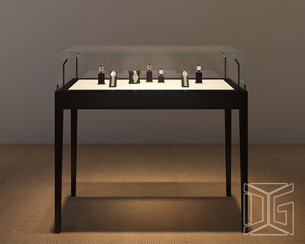 ΓΔ Showcase Πολυτελές Κοσμηματοπωλείο Βιτρίνα Βιτρίνα από Ανοξείδωτο Ατσάλι 1