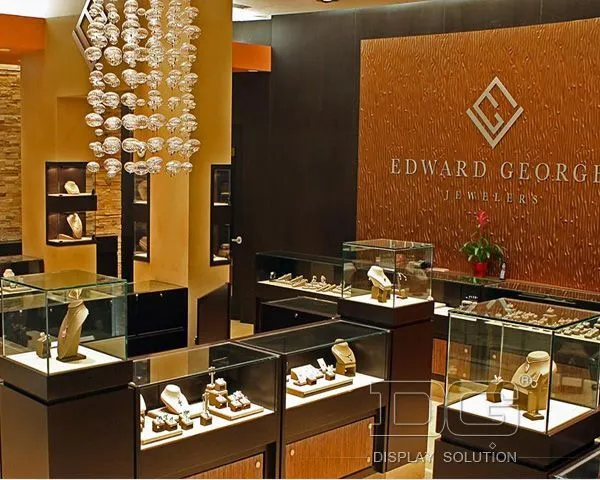 DG Showcase Luksus Smykkebutik Design Display Showcase Producent Fra Kina 1