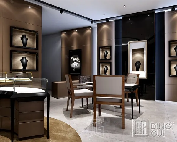 Custom Jewelry Showcase suppliers made in china Manufacturer | DG Display Showcase 3