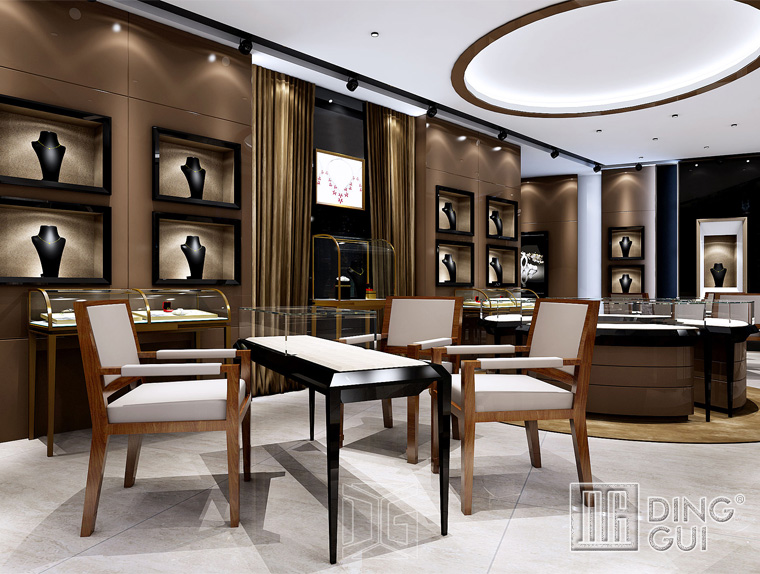 Custom Jewelry Showcase suppliers made in china Manufacturer | DG Display Showcase 5