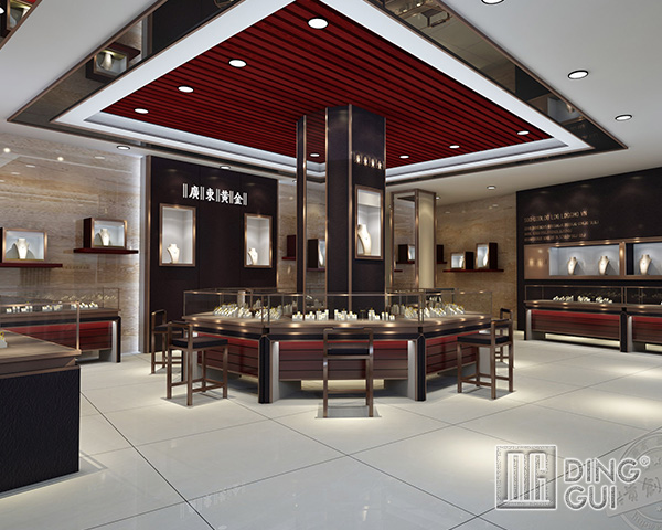 DG Showcase Luksus Smykkedisplay Vitrineskab Til Salg 6