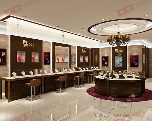 DG Showcase High Quality Custom Jewelry Store Showcase Company Mula sa China 1