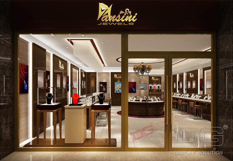  De-kalidad na Custom na Kagamitan sa Tindahan ng Alahas 