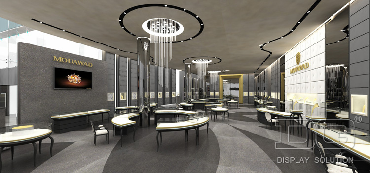 Smykkeforretningsinventar Smykkeforretningsinventar