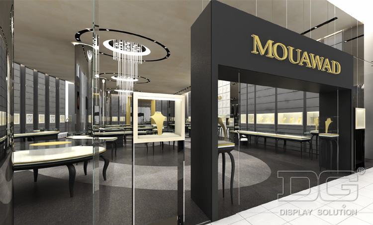 Hign End træsmykkebutiksinventar Hign End træsmykkebutiksinventar