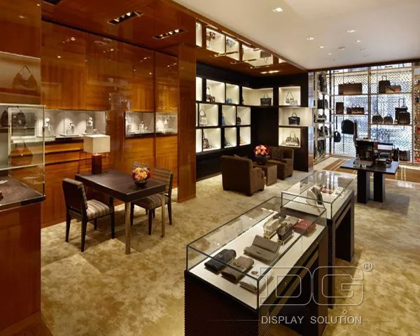 DG Showcase Υψηλής Ποιότητας Προσαρμοσμένη Βιτρίνα Κοσμημάτων Countertop 1