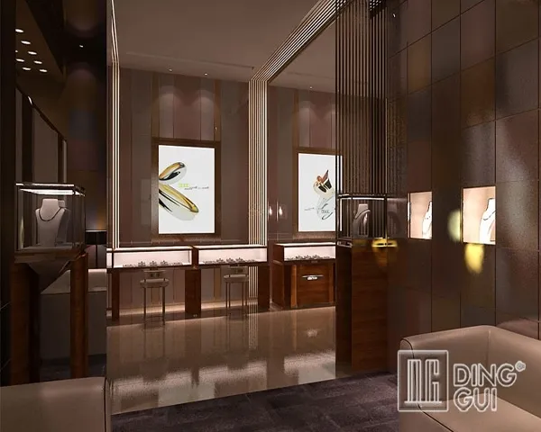 Custom retail jewelry display cases supplier Manufacturer | DG Display Showcase 2