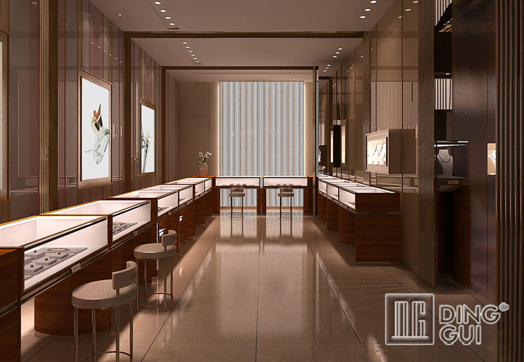 Custom retail jewelry display cases supplier Manufacturer | DG Display Showcase 4