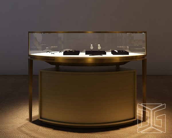 DG Showcase Custom Luxury Jewelry Showroom Display Showcase Manufacturer 1
